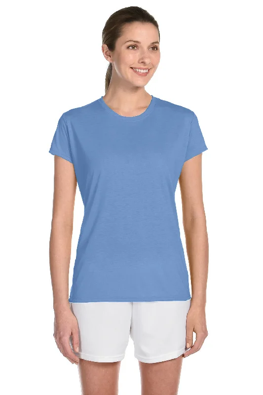 Women's turtleneck T - shirt for a sophisticated appearanceGildan Womens Performance Jersey Moisture Wicking Short Sleeve Crewneck T-Shirt - Carolina Blue - Closeout Women's turtleneck T - shirt for a sophisticated appearanceGildan Womens Performance Jersey Moisture Wicking Short Sleeve Crewneck T-Shirt - Carolina Blue - Closeout