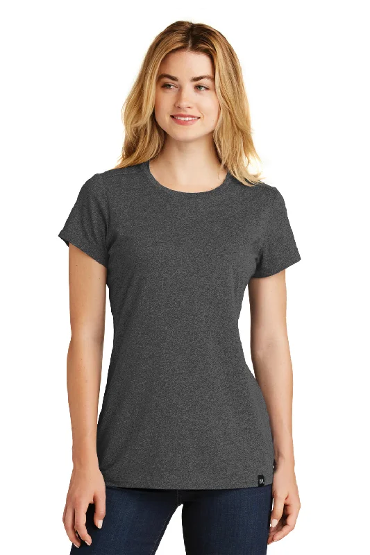 Tie - dye women's T - shirt in unique patternsNew Era Womens Heritage Short Sleeve Crewneck T-Shirt - Heather Black - Closeout Tie - dye women's T - shirt in unique patternsNew Era Womens Heritage Short Sleeve Crewneck T-Shirt - Heather Black - Closeout