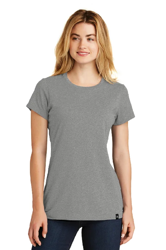 Women's turtleneck T - shirt for a sophisticated appearanceNew Era Womens Heritage Short Sleeve Crewneck T-Shirt - Heather Shadow Grey - Closeout Women's turtleneck T - shirt for a sophisticated appearanceNew Era Womens Heritage Short Sleeve Crewneck T-Shirt - Heather Shadow Grey - Closeout