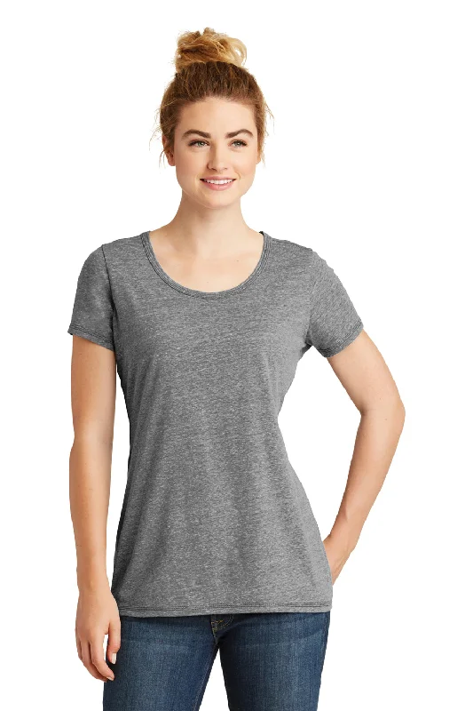 Women's T - shirt with a sequined sleeveNew Era Womens Performance Moisture Wicking Short Sleeve Crewneck T-Shirt - Shadow Grey - Closeout Women's T - shirt with a sequined sleeveNew Era Womens Performance Moisture Wicking Short Sleeve Crewneck T-Shirt - Shadow Grey - Closeout
