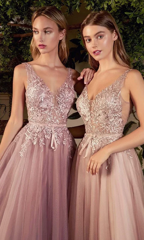 "Maxi dresses for women to wear in the fall"Andrea and Leo - A1045 Appliqued Tulle High Slit Gown "Maxi dresses for women to wear in the fall"Andrea and Leo - A1045 Appliqued Tulle High Slit Gown