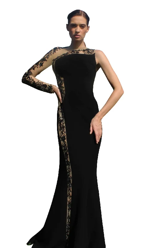 "A - line dresses for women to flatter the figure"Edward Arsouni Couture SS609 Dress "A - line dresses for women to flatter the figure"Edward Arsouni Couture SS609 Dress