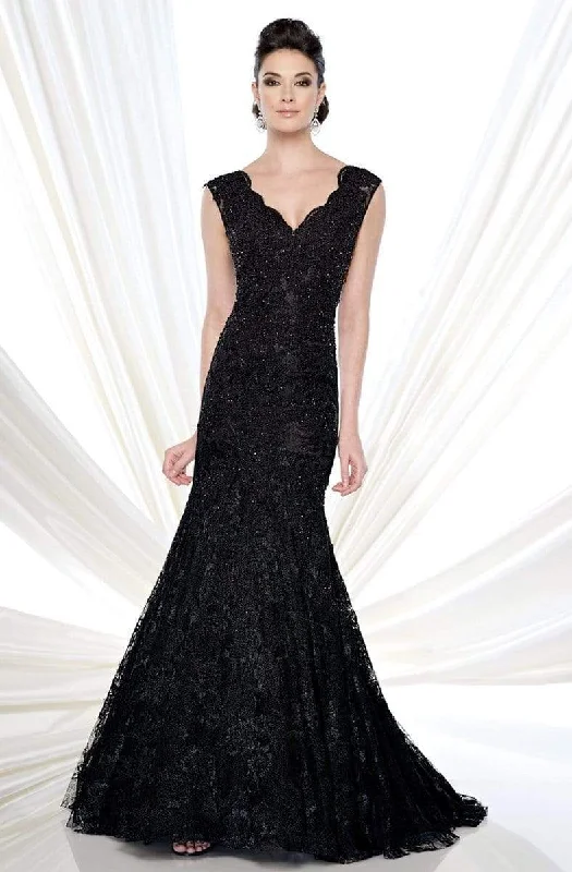 "Pleated dresses for women with a graceful movement"Ivonne D by Mon Cheri - 215D08 Dress