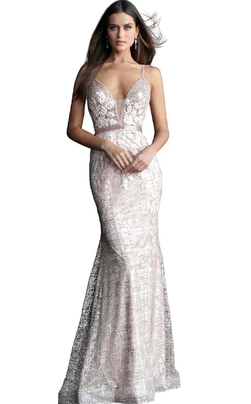 "Sleeveless dresses for women during hot summer days"Jovani 62517BG Dress
