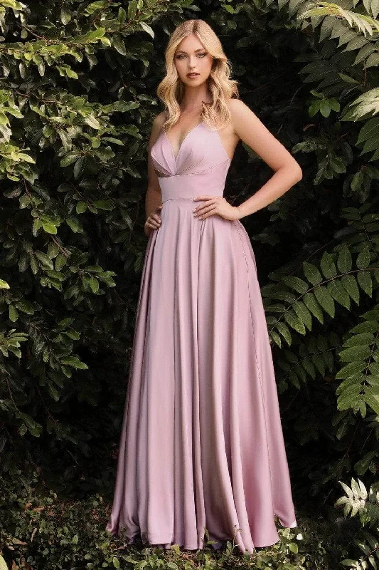 "VIP Sale: Extra 15% Off on Women's Dresses for Our Loyal Customers"Ladivine 7472 - V Neck A-Line Satin Dress "VIP Sale: Extra 15% Off on Women's Dresses for Our Loyal Customers"Ladivine 7472 - V Neck A-Line Satin Dress