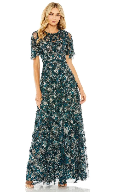 "Bodycon dresses for women to show off curves"Mac Duggal 8043 - Ruffle Detail Evening Dress "Bodycon dresses for women to show off curves"Mac Duggal 8043 - Ruffle Detail Evening Dress
