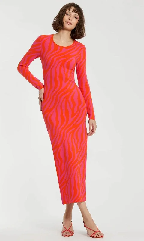 "Simple wedding dresses for women who prefer understated elegance"Mac Duggal K12008 - Printed Long Sleeve Long Dress "Simple wedding dresses for women who prefer understated elegance"Mac Duggal K12008 - Printed Long Sleeve Long Dress