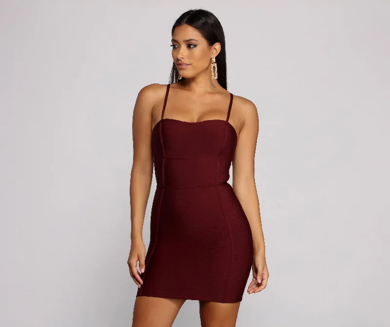 "Sequined dresses for women to shine at parties"Major Babe Bandage Spaghetti Strap Mini Dress "Sequined dresses for women to shine at parties"Major Babe Bandage Spaghetti Strap Mini Dress