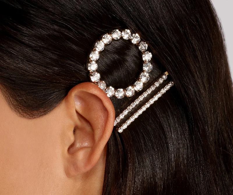 "Plus size formal dresses for women for special events"Rhinestone Circle + Bobby Pin 3 Pack "Plus size formal dresses for women for special events"Rhinestone Circle + Bobby Pin 3 Pack