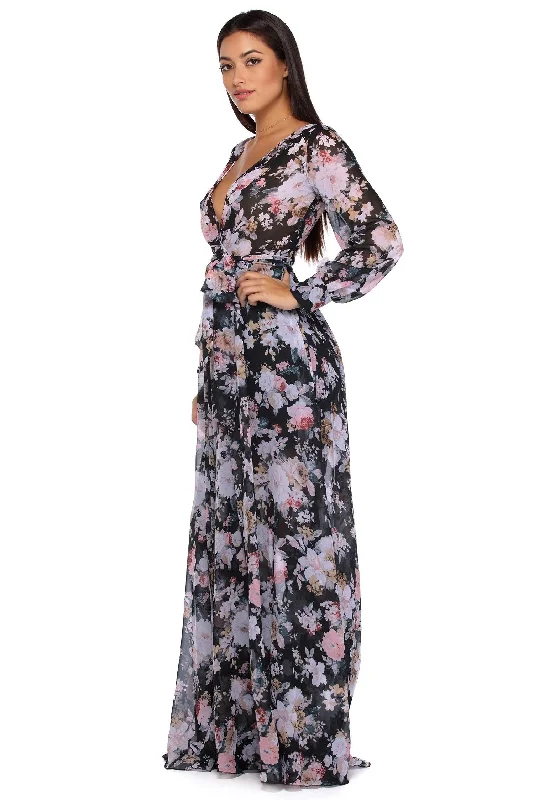 "Graduation dresses for women to celebrate in style"Roselyn Floral Romance Dress