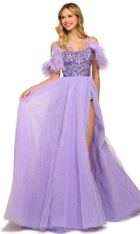 "Beaded dresses for women for a glamorous look"Sherri Hill 55441 - Scoop Low Back Sequined A-line Gown "Beaded dresses for women for a glamorous look"Sherri Hill 55441 - Scoop Low Back Sequined A-line Gown