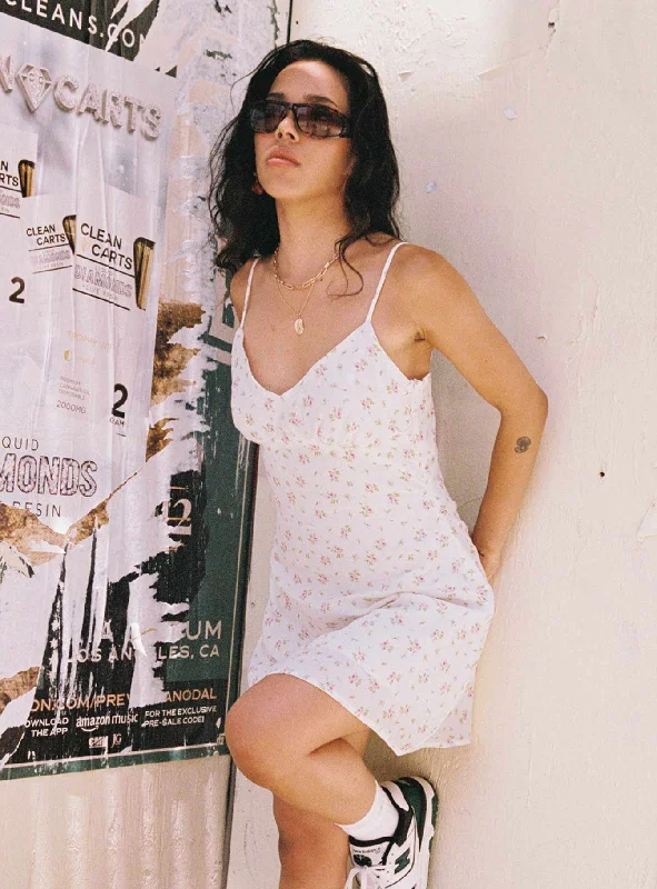 "Work - appropriate dresses for professional women"Jaye Mini Dress White Floral