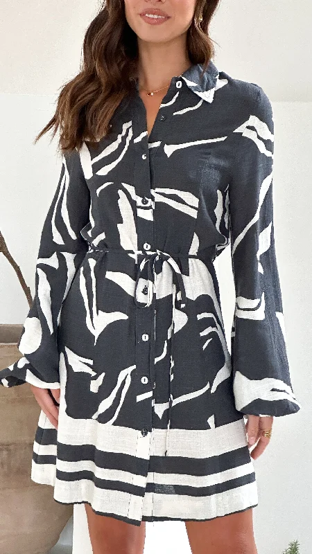 "New Arrivals Discount: 20% Off on Latest Women's Dress Collections"Ossia Mini Dress - Black/White Print "New Arrivals Discount: 20% Off on Latest Women's Dress Collections"Ossia Mini Dress - Black/White Print