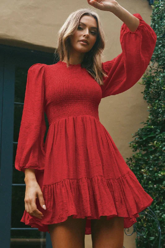 "Black dresses for women for a classic and timeless appearance"Starts With Love Smocked Dress - Rose - FINAL SALE "Black dresses for women for a classic and timeless appearance"Starts With Love Smocked Dress - Rose - FINAL SALE
