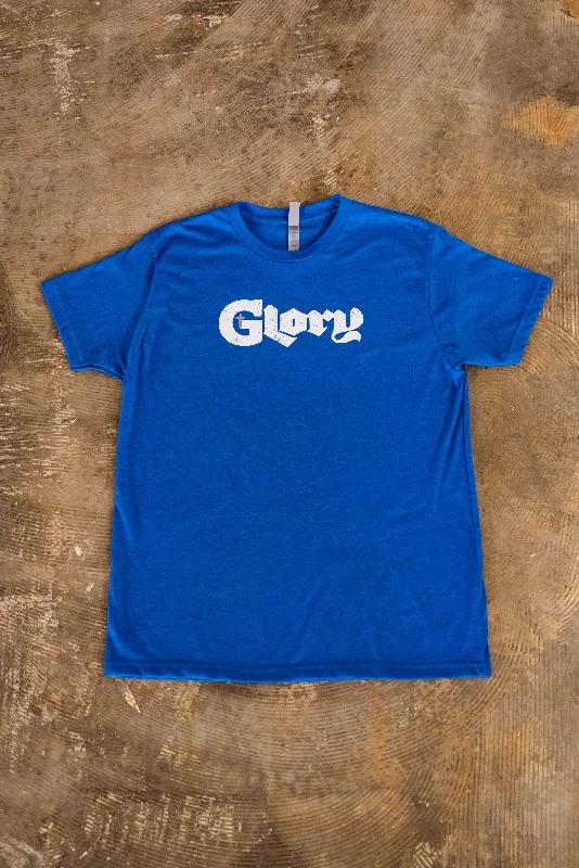 Fitted women's turtleneck T - shirt with a cut - out backMens/Unisex Glory T-Shirt
