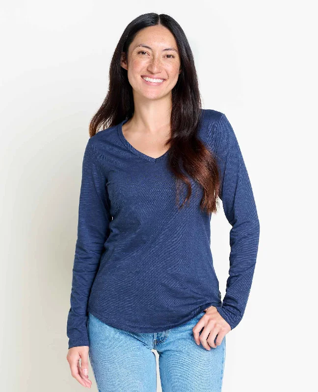 Cable knit women's T - shirt with a cable - textured collarMarley II Long Sleeve Tee Cable knit women's T - shirt with a cable - textured collarMarley II Long Sleeve Tee