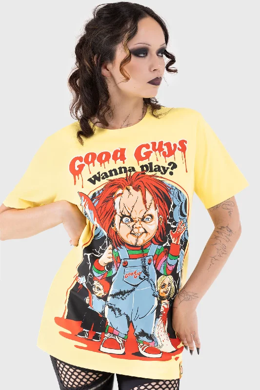 Floral - embroidered women's T - shirtPlay Pals Toys T-Shirt