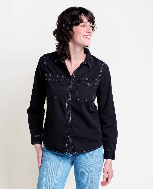 Oversized women's T - shirt with a slouchy fitWomen's Arroyo Twill Shirt